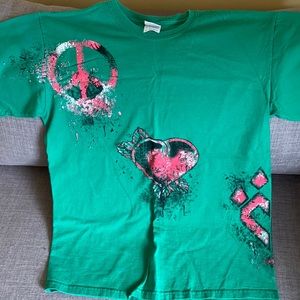 Peace, Love, Cheer Athletics allstars shirt AM